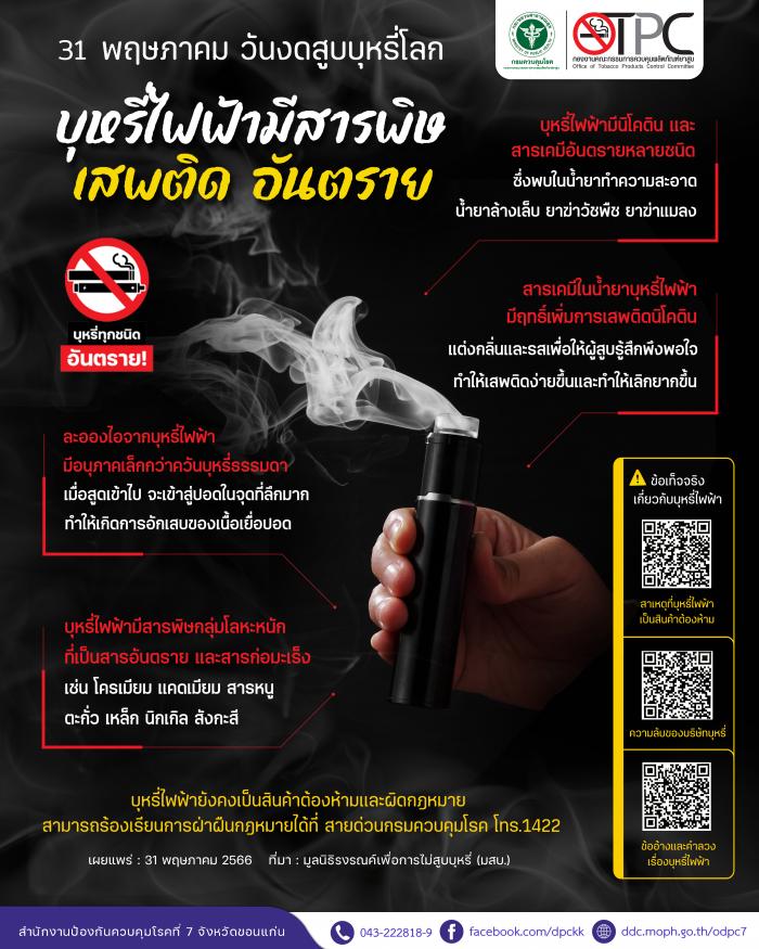 ให้ความรู้เรื่องบุหรี และบุหรี่ไฟฟ้า ...