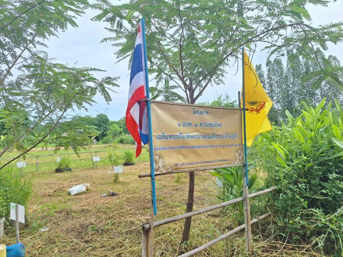 โครงการ 1 อปท. 1 สวนสมุนไพร เฉลิมพระเกียรติพระบาทสมเด็จพระเจ้าอยู่หัว เนื่องในโอกาสพระราขพิธีมหามงคลเฉลิมพระชนมพรรษา 6 รอบ 28 กรกฎาคม 2567